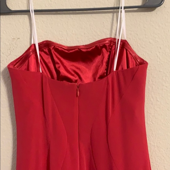 🌺ABS Allen Schwartz strapless dress - Picture 6 of 7